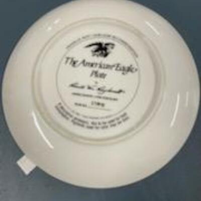 Eagle Collectable Plate