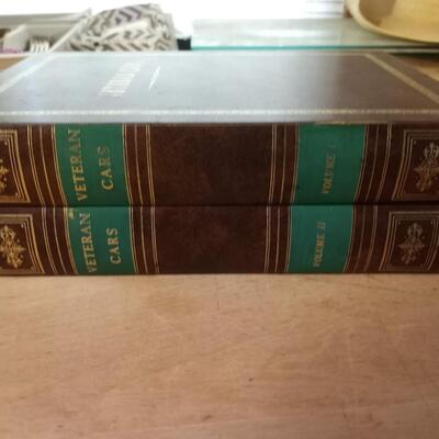 Faux Veterans Cars Box Glass Set