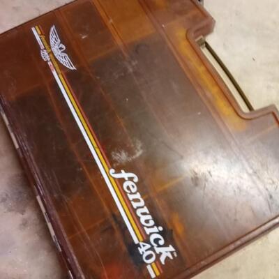 Fishing poles and tackle
