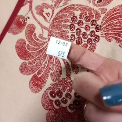 Floral placemats, (4)