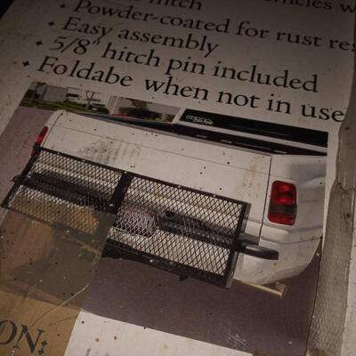 Foldable Rear Cargo Carrier