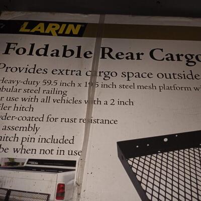 Foldable Rear Cargo Carrier