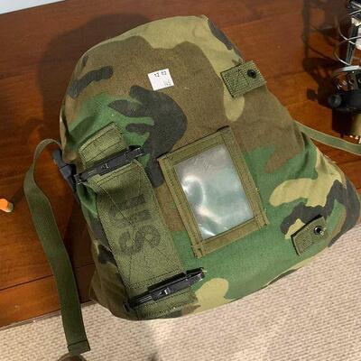 Genuine us military issue tactical waist bag