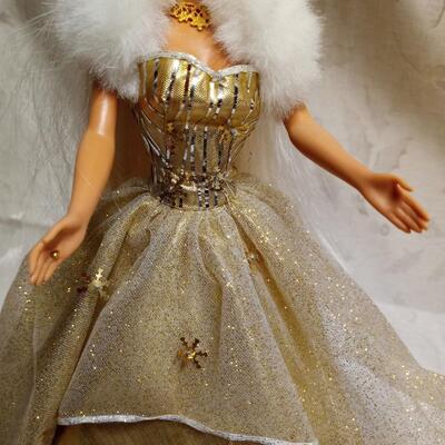 Holiday Barbie, 1966 (gold dress)