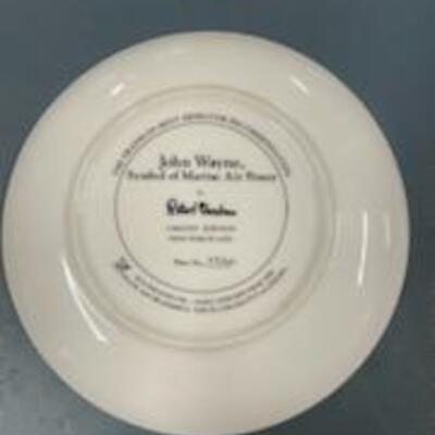 John Wayne Collectable Plate