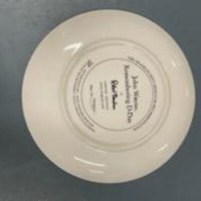 John Wayne Collectable Plate