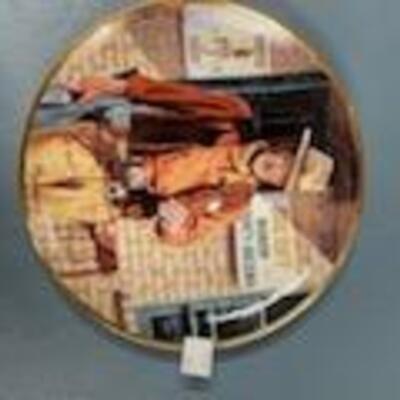 John Wayne Collectable Plate