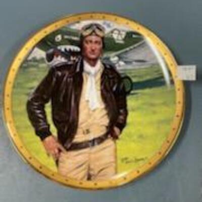 John Wayne Collectable Plate