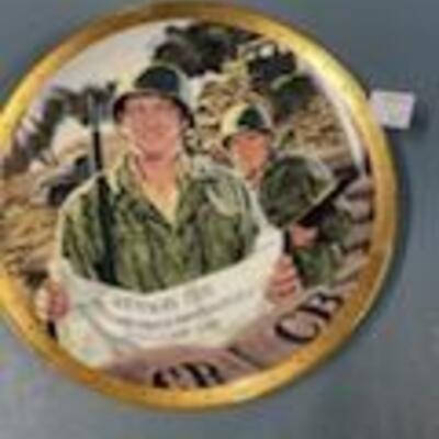 John Wayne Collectable Plate