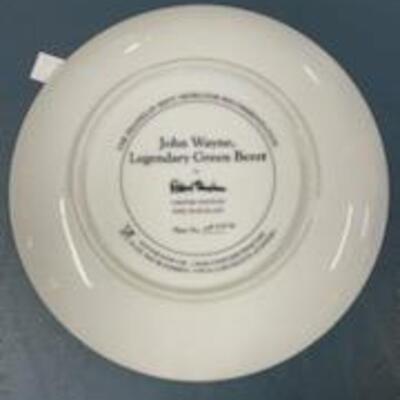 John Wayne Collectable Plate