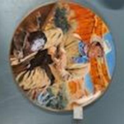 John Wayne Collectable Plate