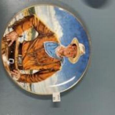 John Wayne Collectable Plate