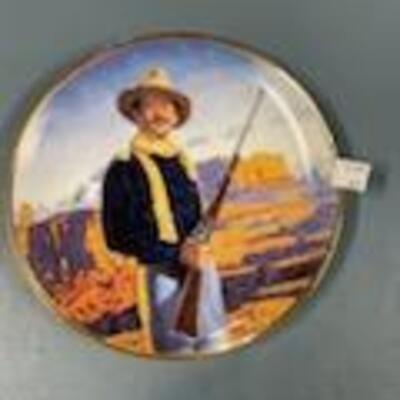 John Wayne Collectable Plate