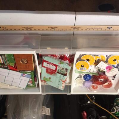 large Christmas tote