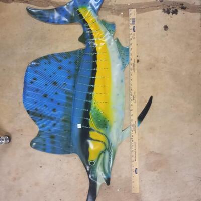 large inflatable fish