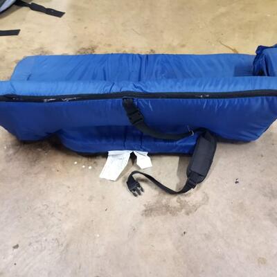 Large, metal frame folding "sofa"