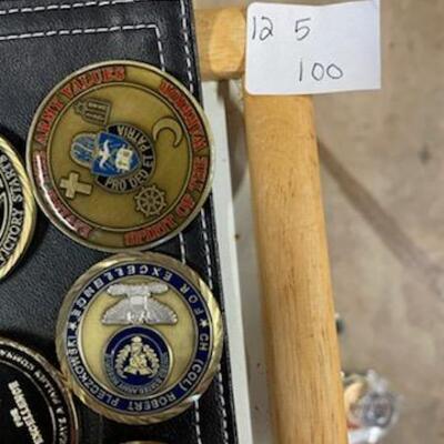 Military coins