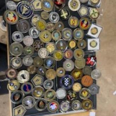 Military coins
