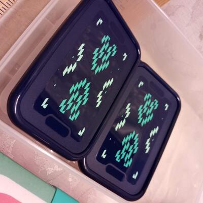 Misc plastic storage