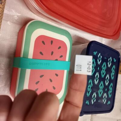 Misc plastic storage