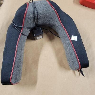 neck/back massager, black,gray,red