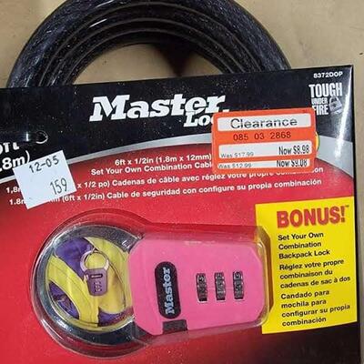 NIB 6â€™ cable lock