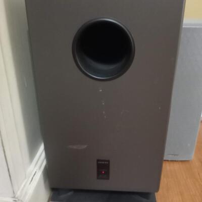 Onkyo sound system w/ speaker