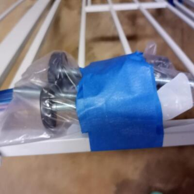 pet kid gate, with hardware