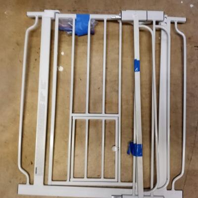 pet kid gate, with hardware