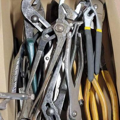 adjustable wrenches, pliers