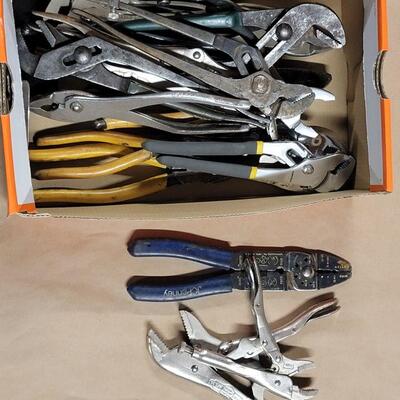 adjustable wrenches, pliers