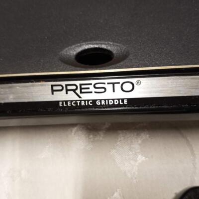 Presto Electric Griddle, AS IS, custom leg support
