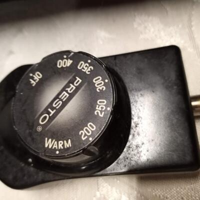 Presto Electric Griddle, AS IS, custom leg support