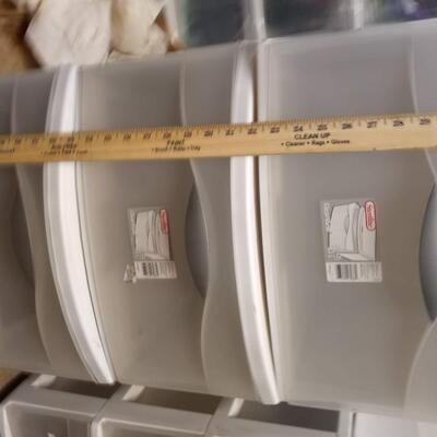 Rolling 3 drawer storage