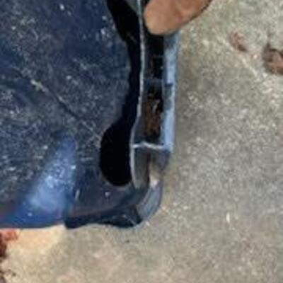 Rolling trash can dumpster, AS IS