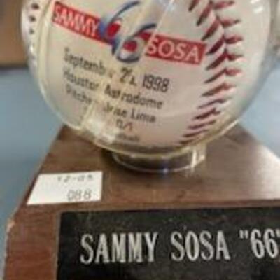 Sammy Sosa Collectable Baseball
