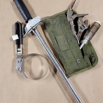 Specialty tool kit, green pouch