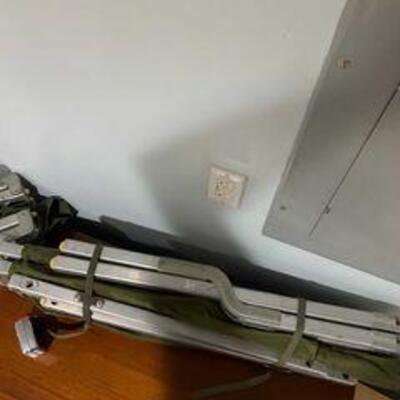US Military Issue metal frame cot