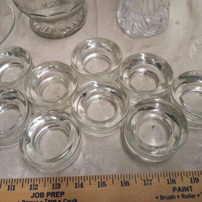 Vases and napkin rings