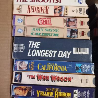 VHS tapes