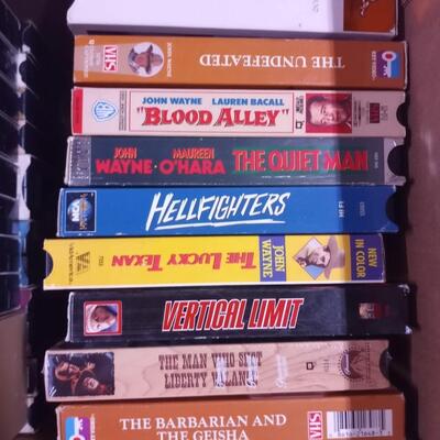 VHS tapes