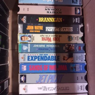 VHS tapes