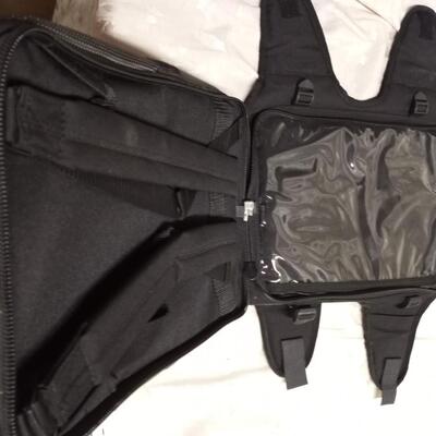 Voyager Givi Bag Black Motorcycle