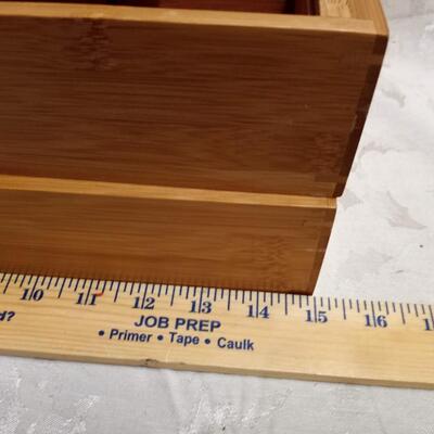 Wooden organizing trays