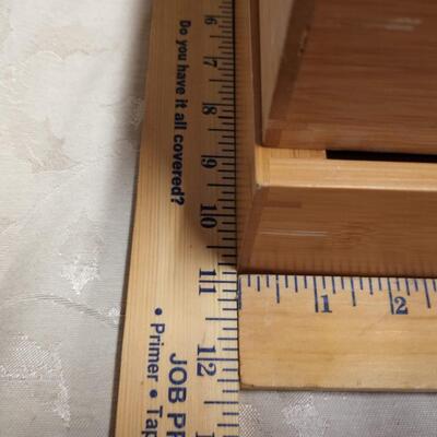 Wooden organizing trays