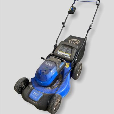 Lot 17: Kobalt Electric Lawn Mower