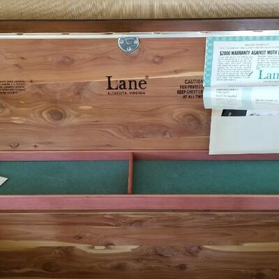 Lot #170  Beautiful, Like new Lane Cedar Chest with tags