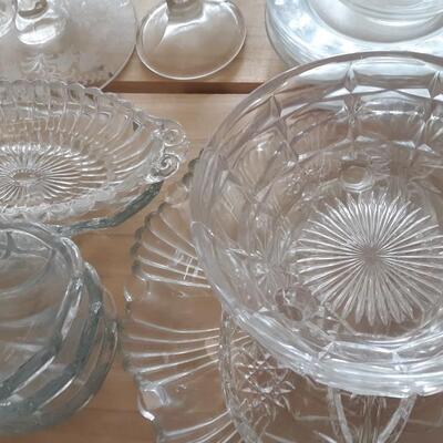 Lot of Vintage and Other Glass