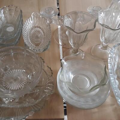Lot of Vintage and Other Glass