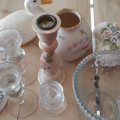 Lot of Decor and Candleholders